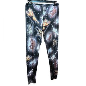 Freeze Cosmic Kittens women’s size M leggings